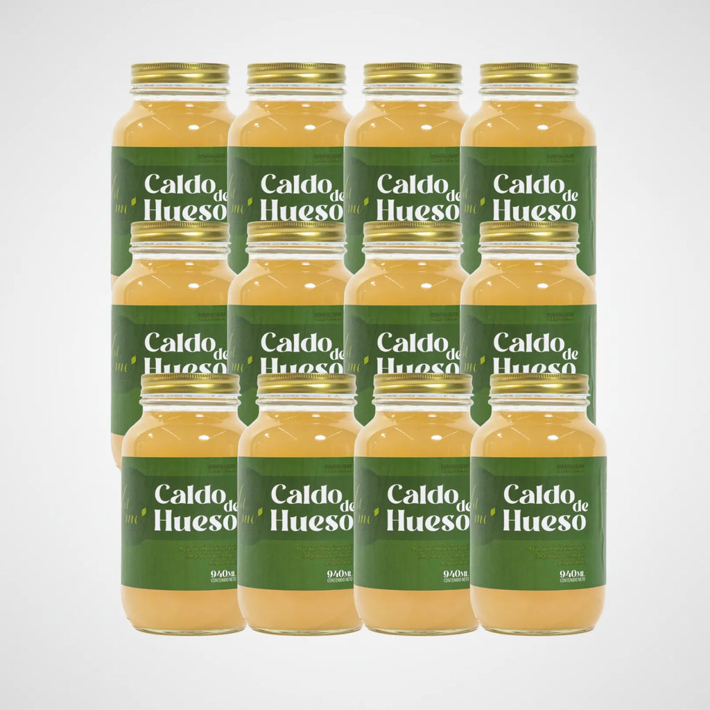 12 Caldos de hueso de res | Suscripcion