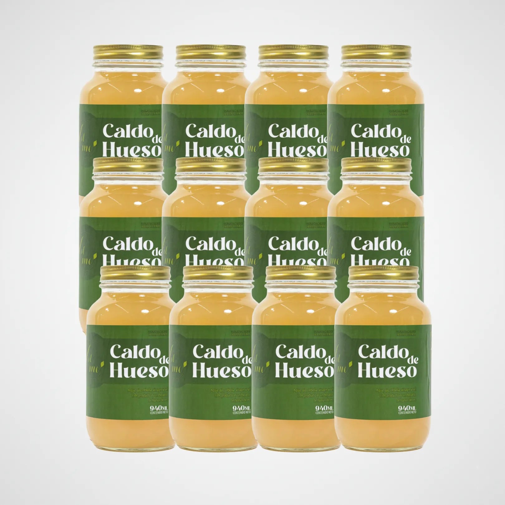 12 Caldos de hueso de res | Suscripcion