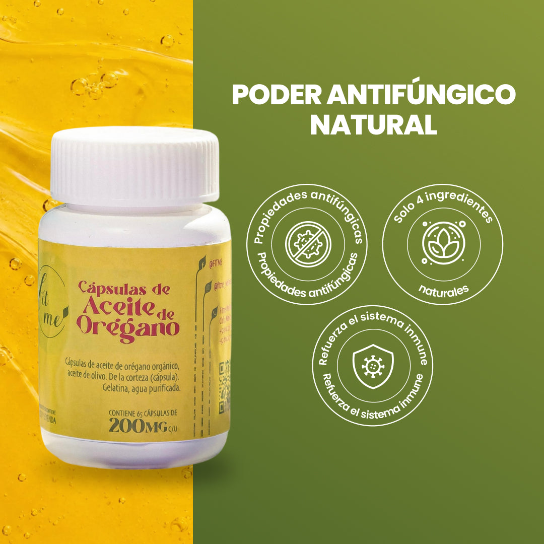 Capsulas de aceite de oregano