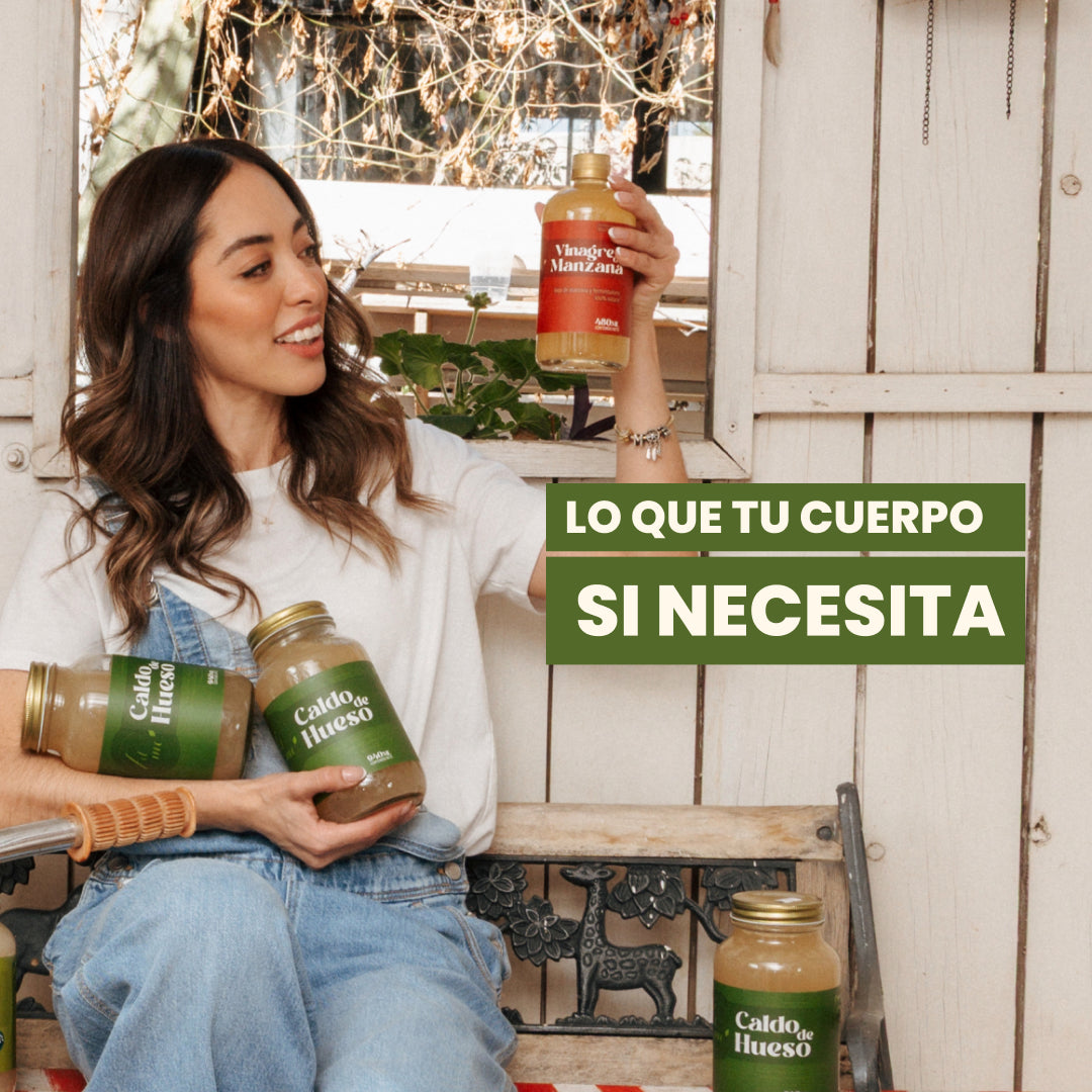 Vinagre de manzana con la madre