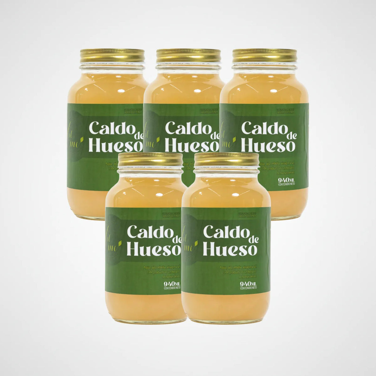 5 Caldos de hueso de res