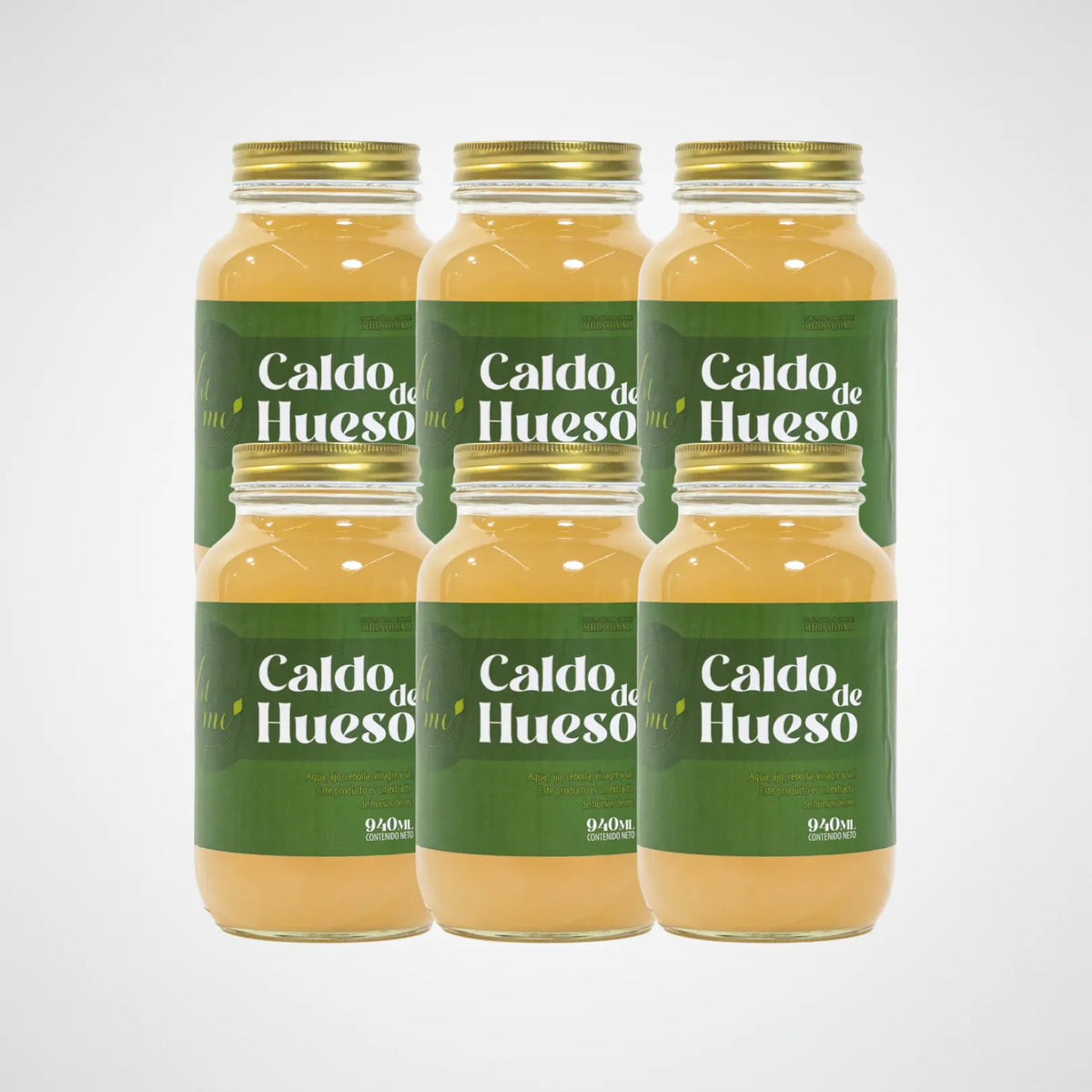 6 Caldos de hueso de res