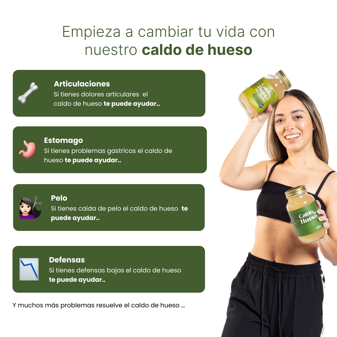 4 Caldos de hueso de res