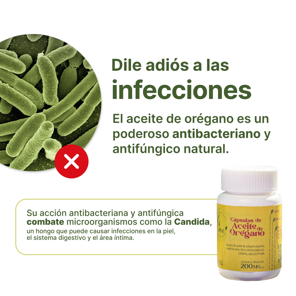 Capsulas de aceite de oregano