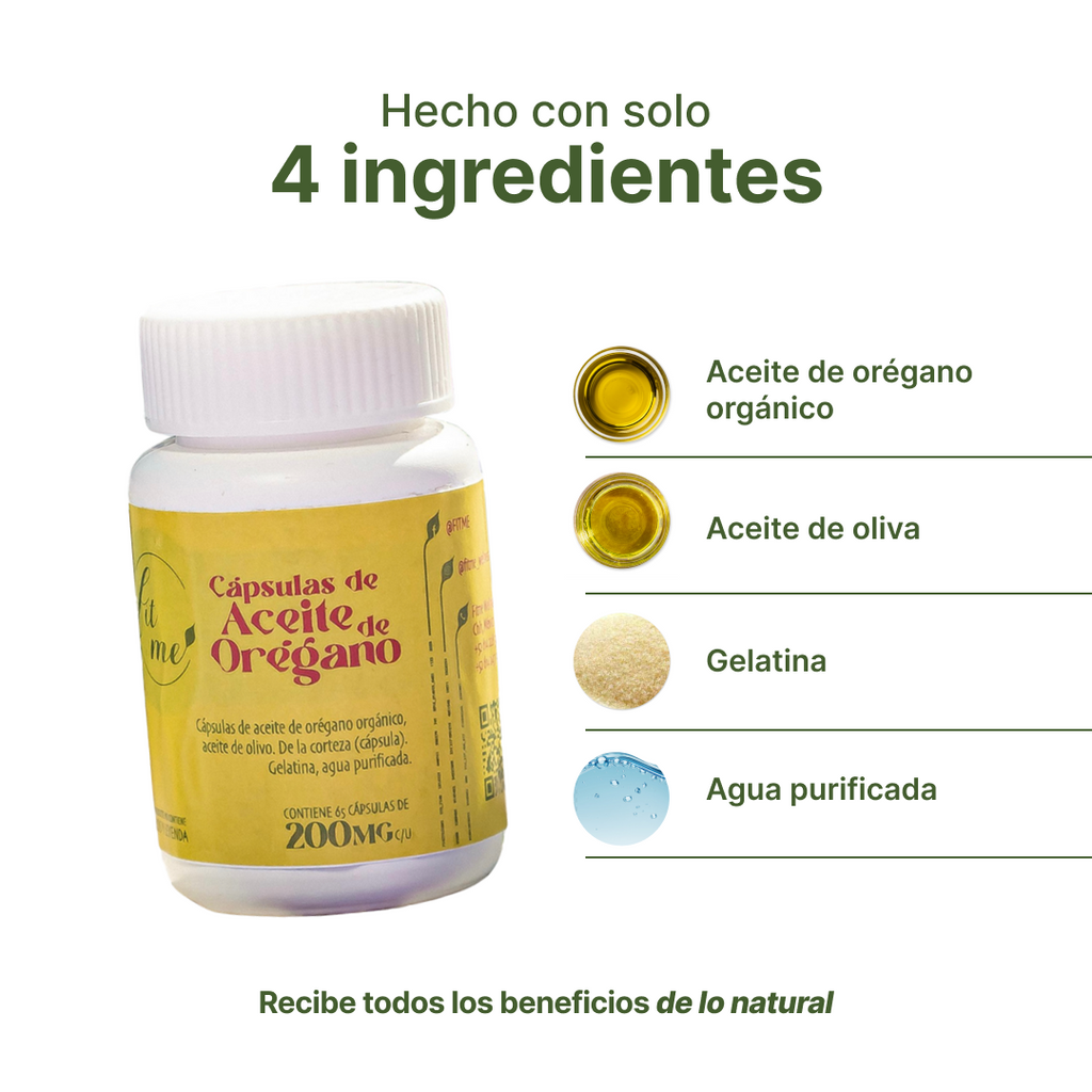 Capsulas de aceite de oregano