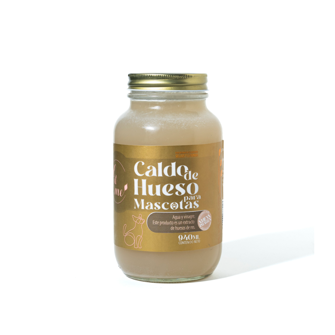 Caldos de hueso para mascotas