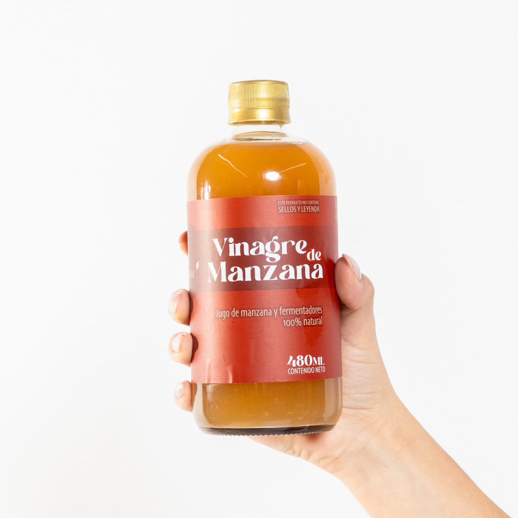 Vinagre de manzana con la madre
